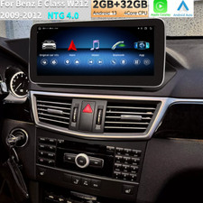 10.25" Für Mercedes-Benz E-Klasse W212 NTG4.0 Android Autoradio CarPlay 32GB SWC