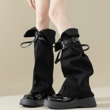 Damen Mädchen Punk Stiefel