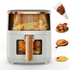 Heißluftfritteuse 4L AirFryer Fritteusen Friteuse-Heißluft Digital 1200W ohneÖl