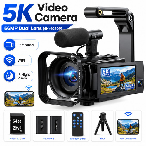 Camcorder uhd videokamera - camcorder, 5k