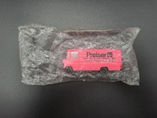 Preiser Mercedes Benz L 508  Lieferwagen Messemodell 1993 pink RAR noch in Tüte