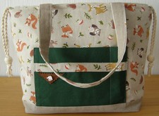 Praktische  Stricktasche für