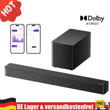 ULTIMEA 5.1 Dolby Atmos Soundbar mit Subwoofer 4D Surround Sound System BassMX