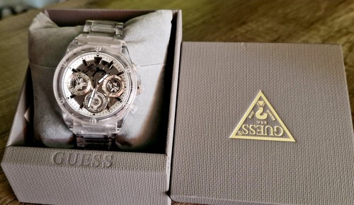 Guess uhr transparent - guess,