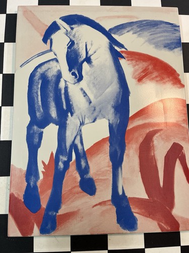 Das blaue pferd franz marc - blaue, pferd"