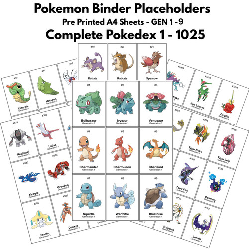 Pokemon sammelmappe - pokemon,