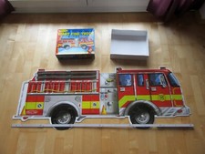 Riesen puzzle feuerwehrwagen - puzzle,,