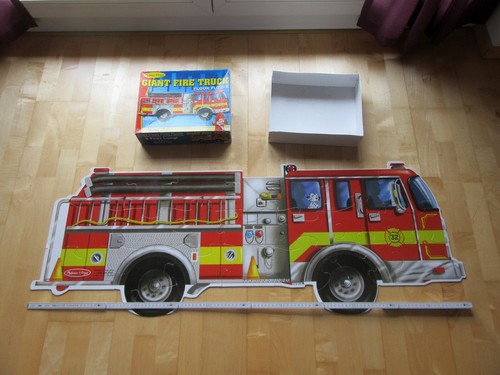 Riesen puzzle feuerwehrwagen - riesen, puzzle,