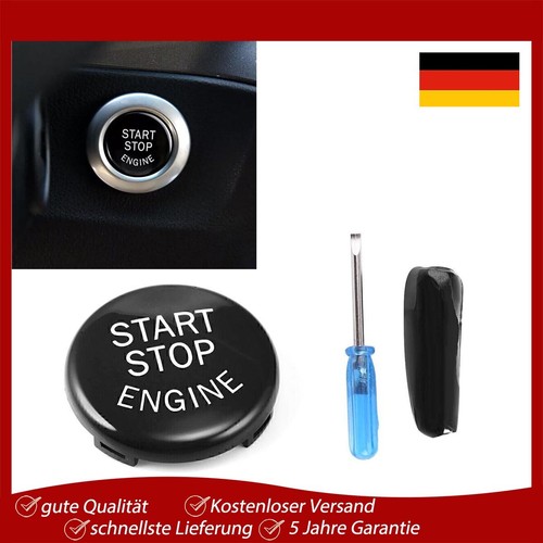 Start stop knopf schwarz - start,