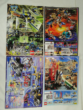 4 x Lego Faltblatt Werbung Flyer Prospekt Broschüre (2)