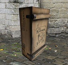 BARSCHRANK FRACHTKISTE OLD