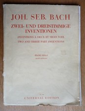 Original Musiknotenheft J. S