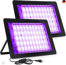 2 Stück LED Schwarzlicht