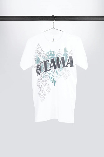 Tama wings tee white t - tama, "wings