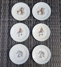 6x DDR Kinderteller Zirkus