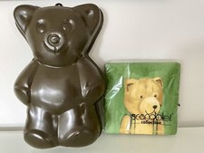 Backform Teddybär Kuchen + Servietten, 3 D antihaft Kuchenform, Kindergeburtstag