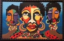 Original african art - original, "mrembo
