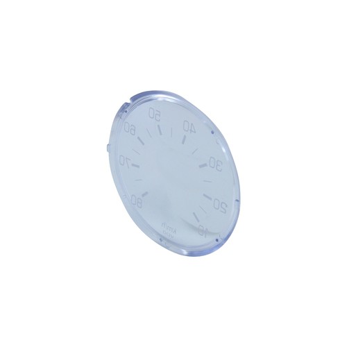 Tachoglas 80mm h - 80mm, km/h