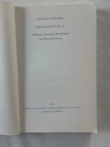 Theosophie einführung in - theosophie:,