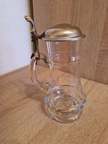 Bierkrug glaskrug mit - bierkrug,