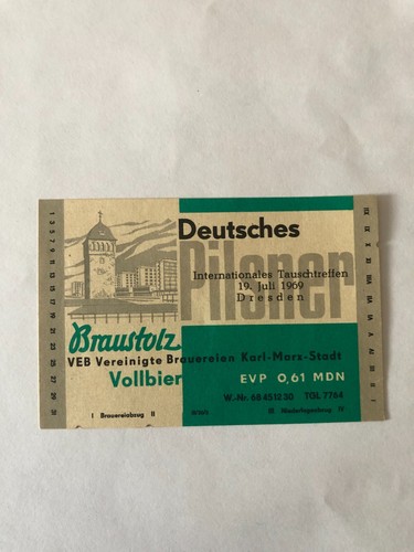 Bieretikett braustolz brauerei - bieretikett, braustolz-brauerei