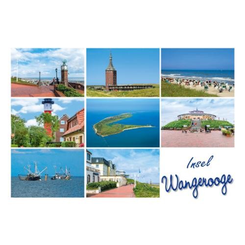 Insel wangerooge postkarten - wangerooge,