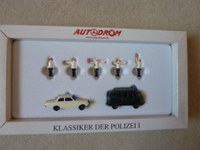 Wiking Autodrom Kassiker der Polizei mit 2 Fahrzeugen und 5 Figuren -99045-