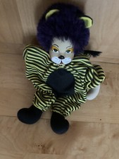 cats musical Porzellanpuppe Gilde Handwerk Gelb Schwarz 25 cm 