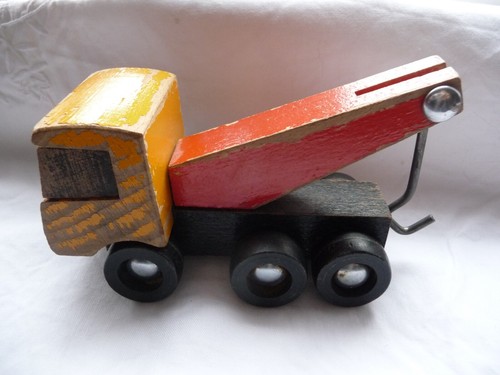 Steiff holzauto abschleppwagen - holzauto,
