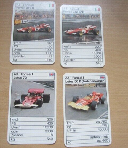 Ass formel quartett - 1,