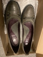 schuhe damen leder 38 grün