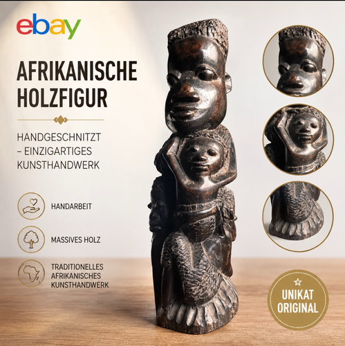 Afrikanische holzskulptur - afrikanische,