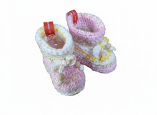 Handgehäkelte Baby Booties