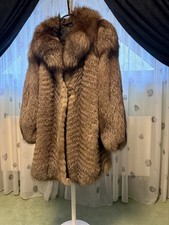 Echte Pelzjacke Damen Gr. 40 – gefedert verarbeitet, edel & luxuriös