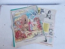 Magazin Eulenspiegel, DDR, 2 x Blatt Funzel, 13 x große Seite, Humor, Satire,