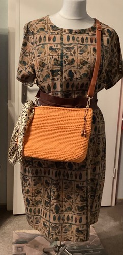 Crochet shoulder bag - ,, farbe