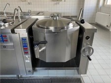 Kompl. Einrichtung Grossküche Kessel Kippbratpfanne Elektroherd (GK0300)