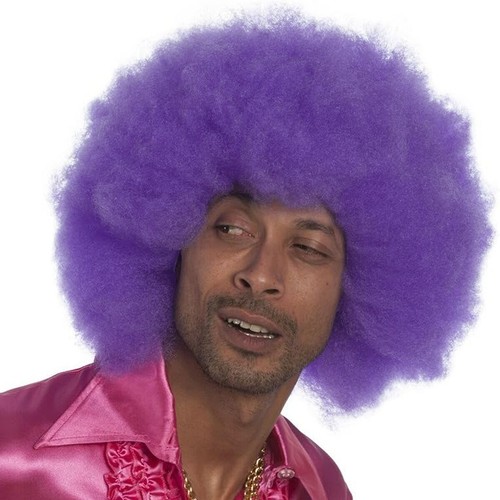 Lila afroperücke karneval - lila,
