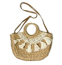 Boho Strandtasche Korbtasche