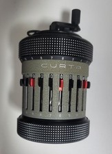 CURTA Typ II Rechenmaschine – Mechanischer Taschenrechner, wie neu, selten