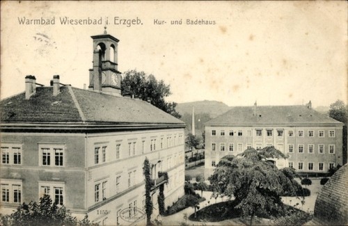 Thermalbad wiesenbad im - ak,