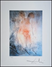 SALVADOR DALI * Untitled (Pink