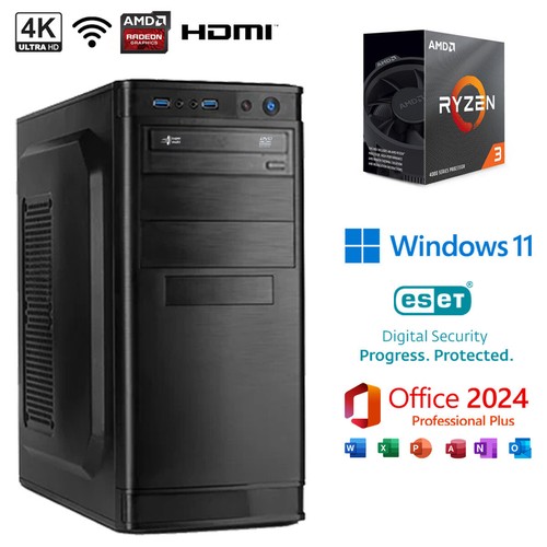 Büro ryzen 3 60ghz - pc, 3,60ghz