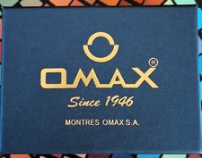 OMAX Since 1946 Montres Omax S.A. Herrenarmbanduhr Vergoldet Neu