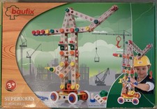 Holzspielzeug Konstrktionskasten Baufix Superkraft plus viele Extrasteine