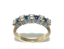 Damen 9carat 9ct Gelbgold