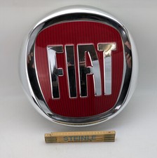 Großes Fiat Werbeschild 43cm Logo Emblem Autohaus Werbung Werkstatt