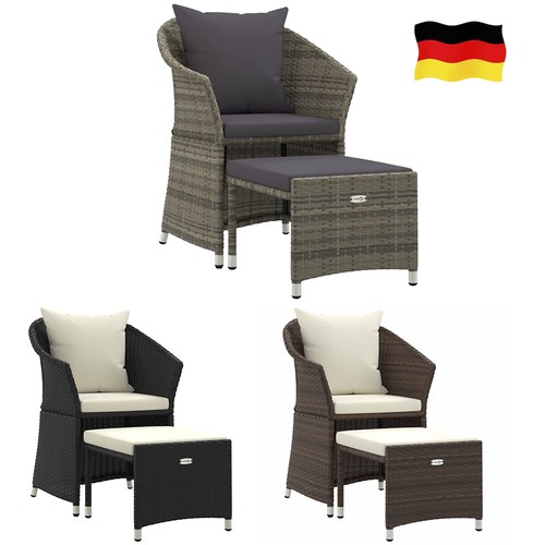 Polyrattan lounge set - polyrattan,