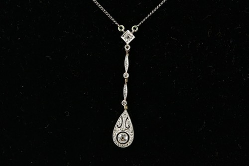 Art deco collier diamant - deco,