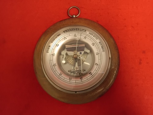 Wandbarometer antik vintage - wandbarometer,